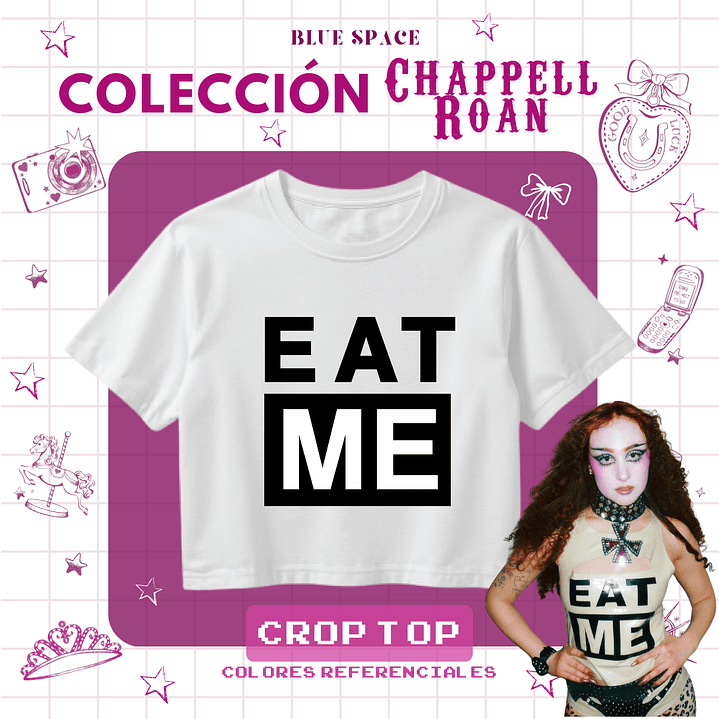 Crop Top Chappell Roan - EAT ME  4