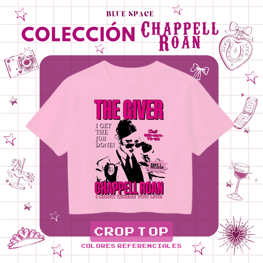 Crop Top Chappell Roan - THE GIVER (Detective Version) 2