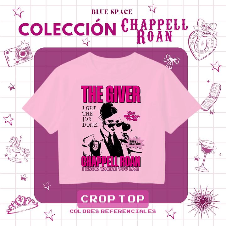 Crop Top Chappell Roan - THE GIVER (Detective Version) 2