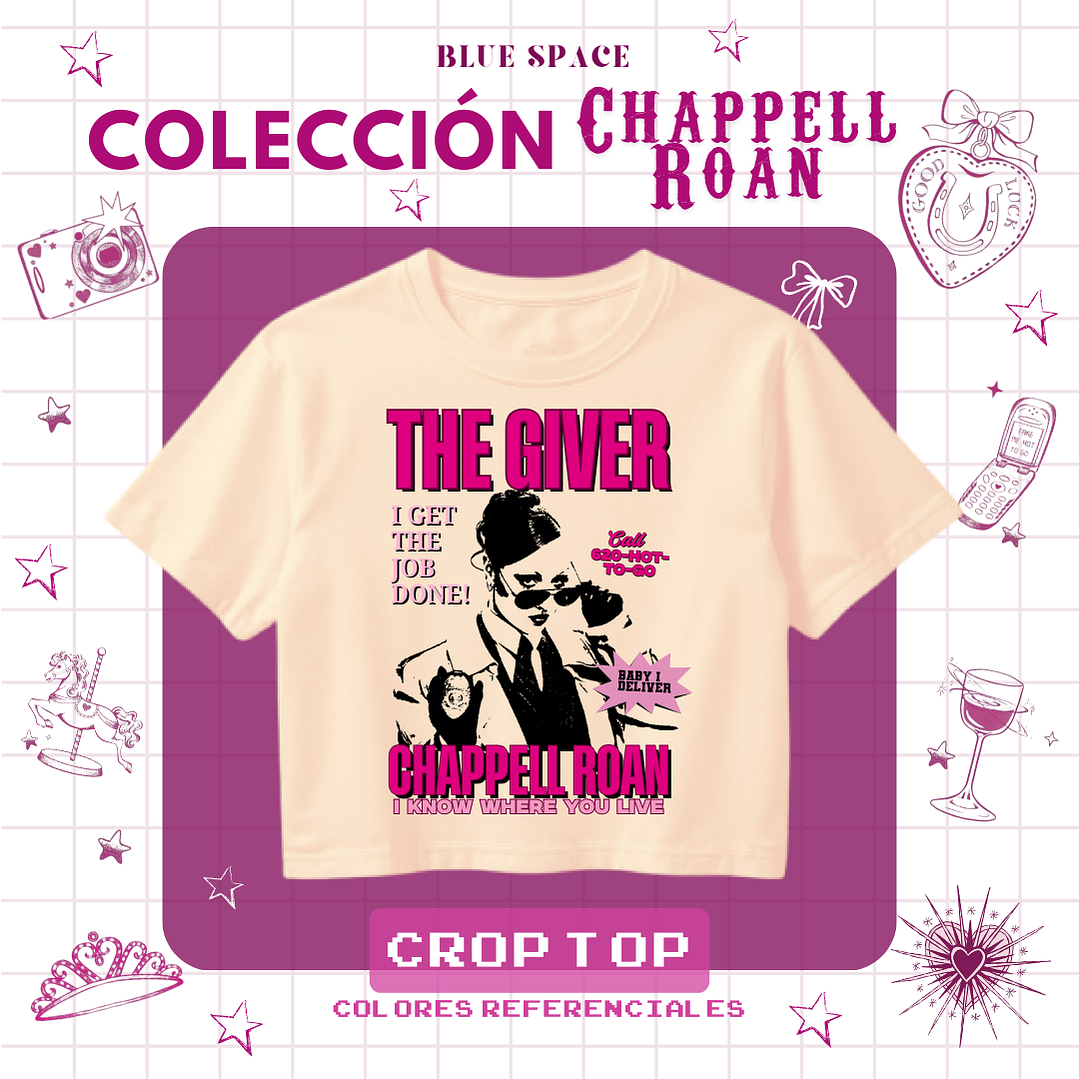 Crop Top Chappell Roan - THE GIVER (Detective Version) 3