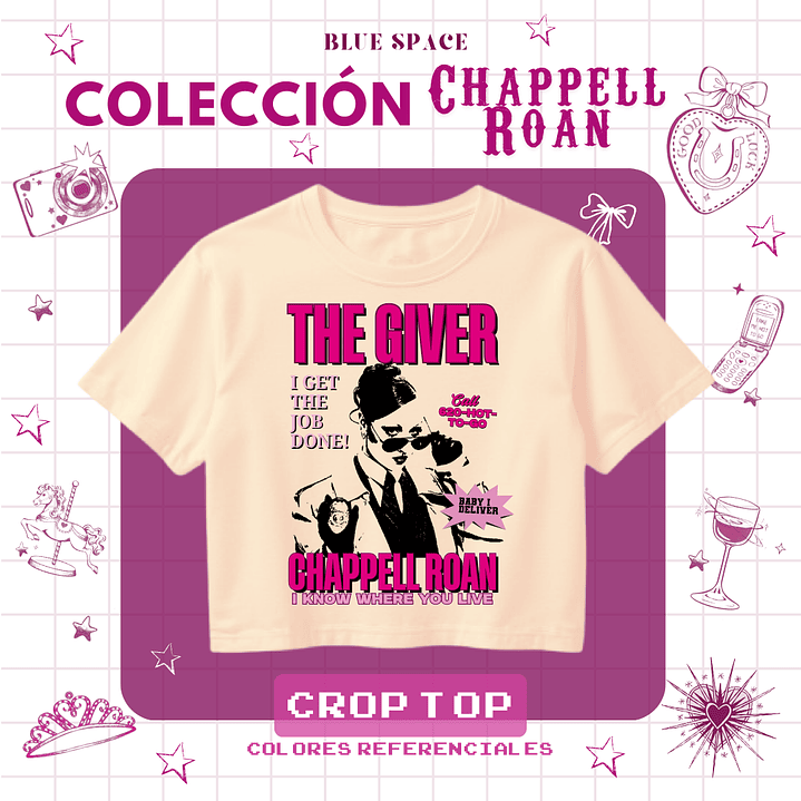 Crop Top Chappell Roan - THE GIVER (Detective Version) 3