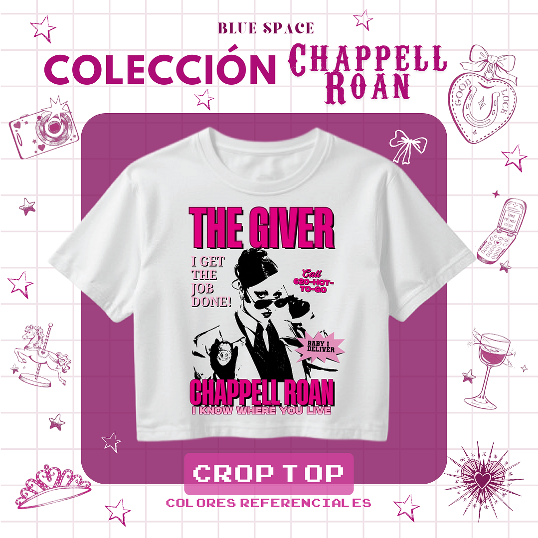 Crop Top Chappell Roan - THE GIVER (Detective Version) 1