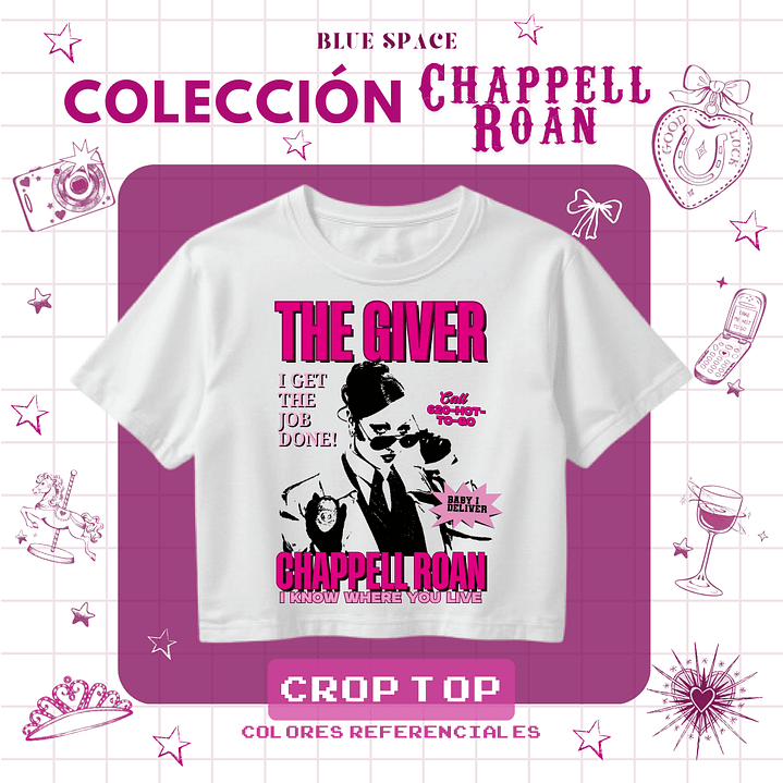Crop Top Chappell Roan - THE GIVER (Detective Version) 1