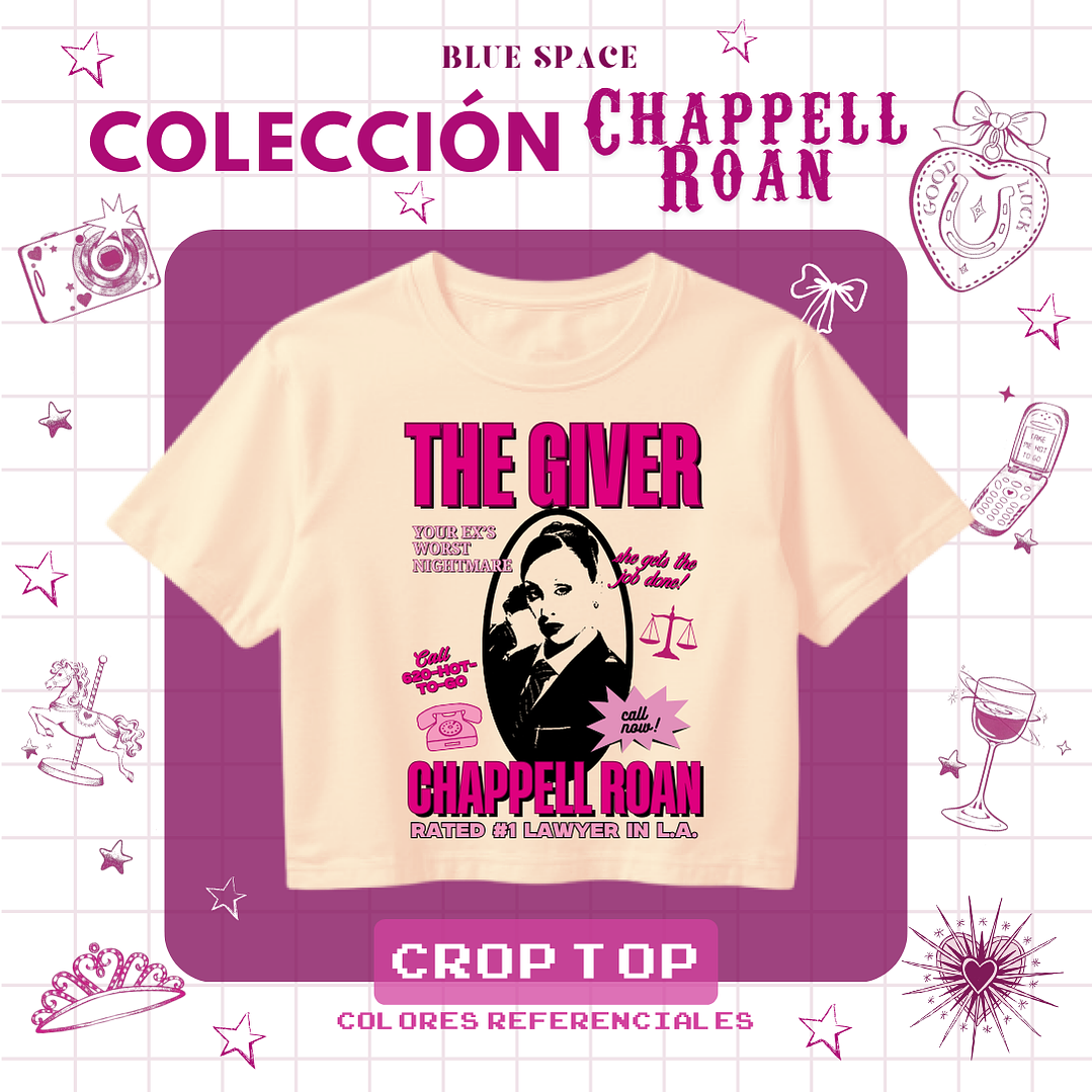 Crop Top Chappell Roan - THE GIVER (Lawyer Version) 2