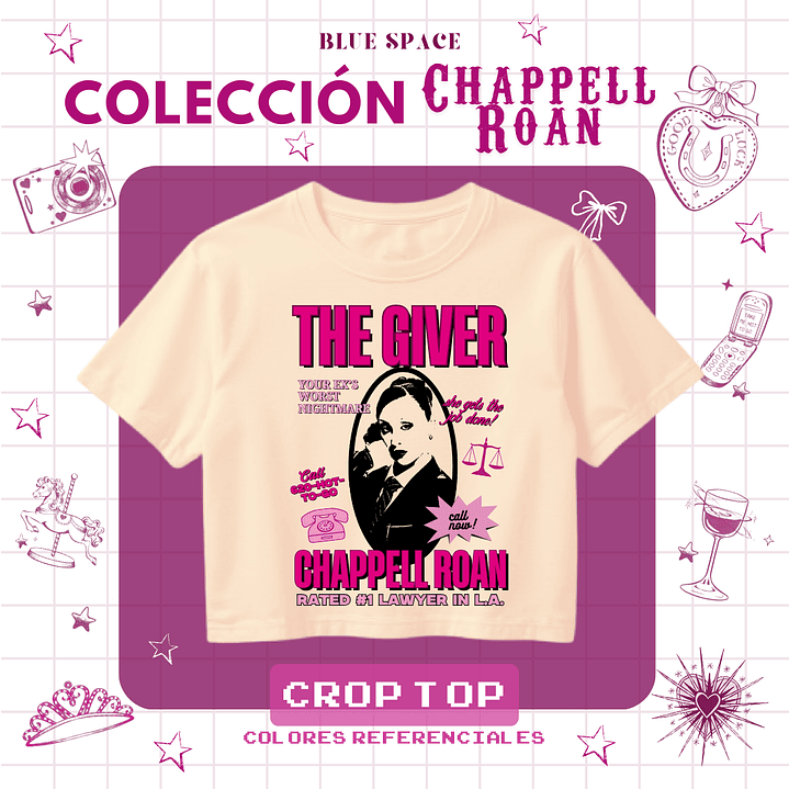 Crop Top Chappell Roan - THE GIVER (Lawyer Version) 2
