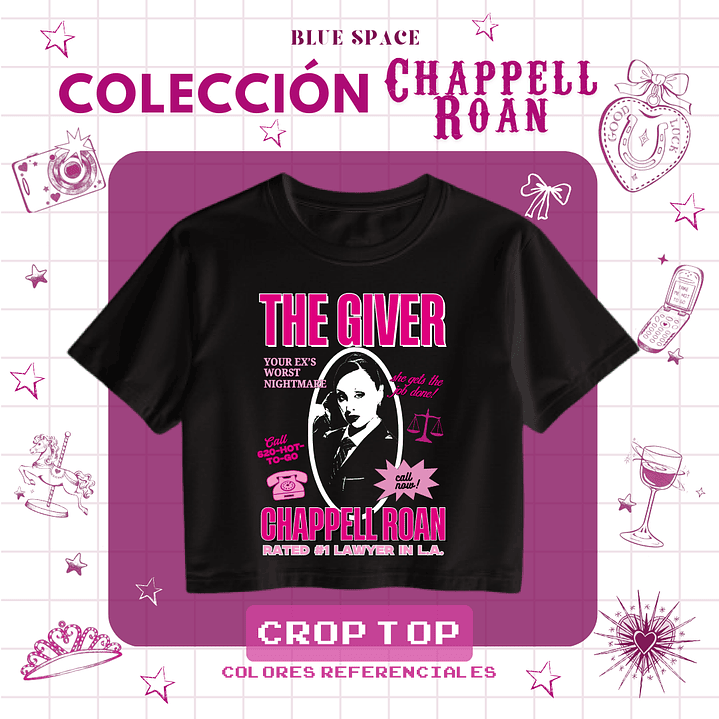 Crop Top Chappell Roan - THE GIVER (Lawyer Version) 3