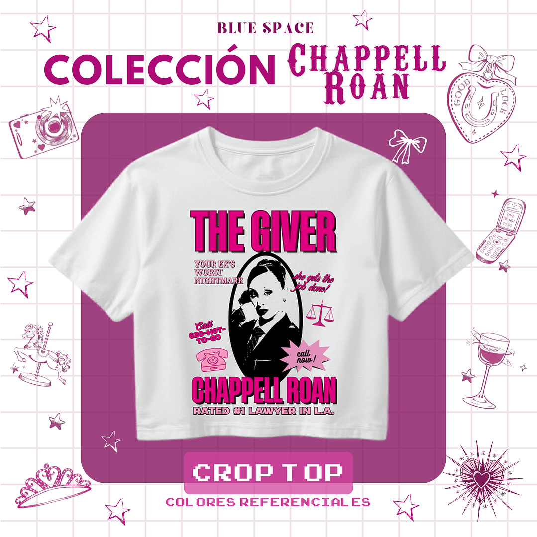 Crop Top Chappell Roan - THE GIVER (Lawyer Version) 4