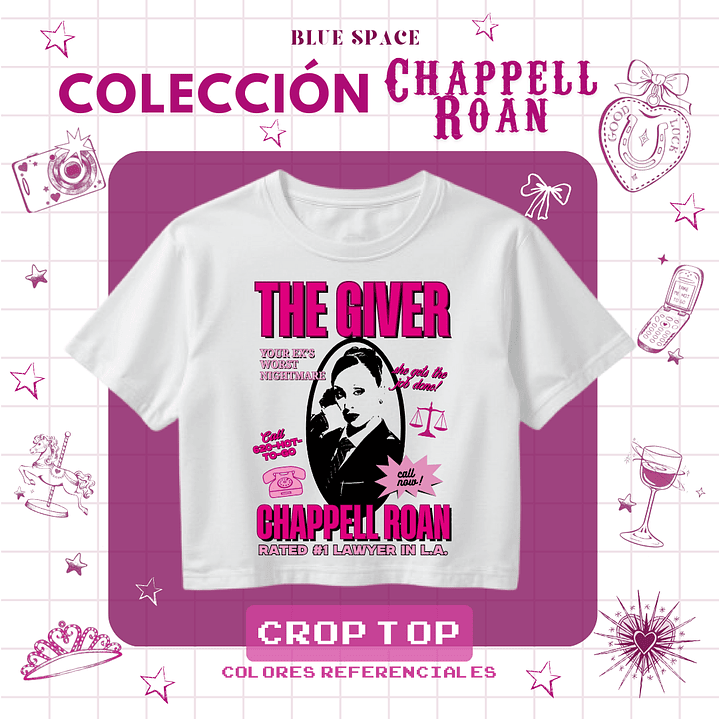 Crop Top Chappell Roan - THE GIVER (Lawyer Version) 4