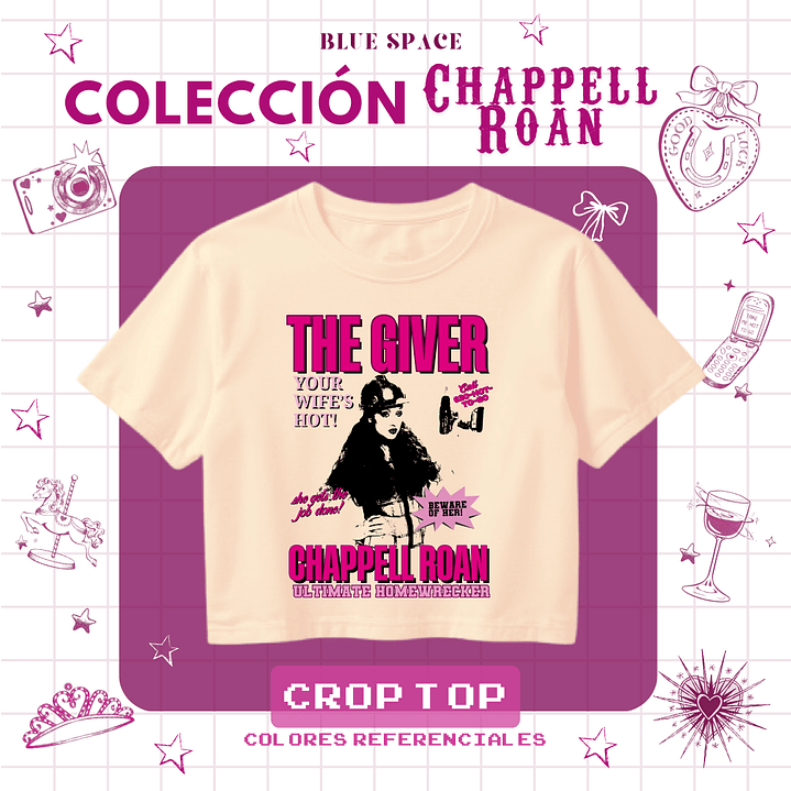 Crop Top Chappell Roan - THE GIVER (Homewrecker Version) 1
