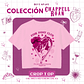 Crop Top Chappell Roan - Pink Pony Club - Miniatura 3