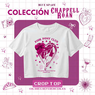 Crop Top Chappell Roan - Pink Pony Club