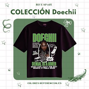 Polera DOECHII - DENIAL IS A RIVER