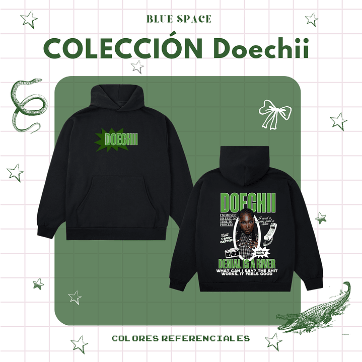 Polera DOECHII - DENIAL IS A RIVER 6