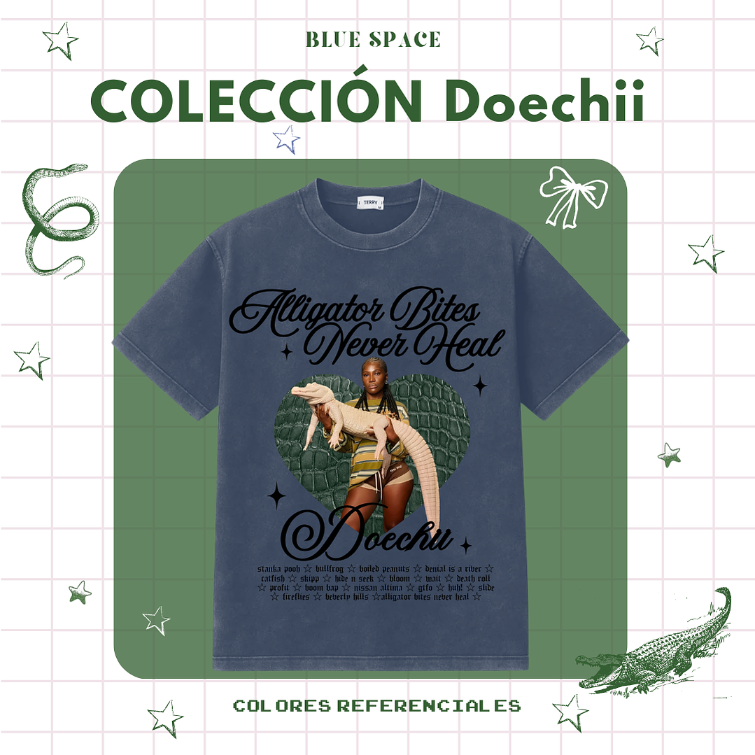 Polera DOECHII - ALLIGATOR BITES NEVER HEAL 7