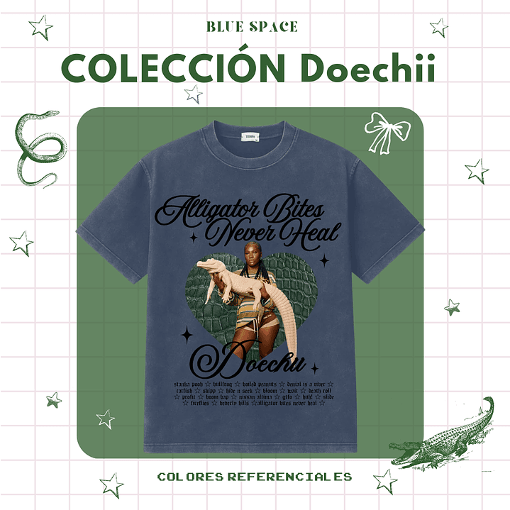 Polera DOECHII - ALLIGATOR BITES NEVER HEAL 7