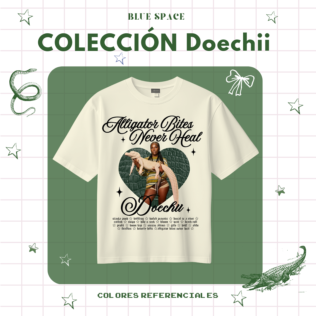 Polera DOECHII - ALLIGATOR BITES NEVER HEAL 2
