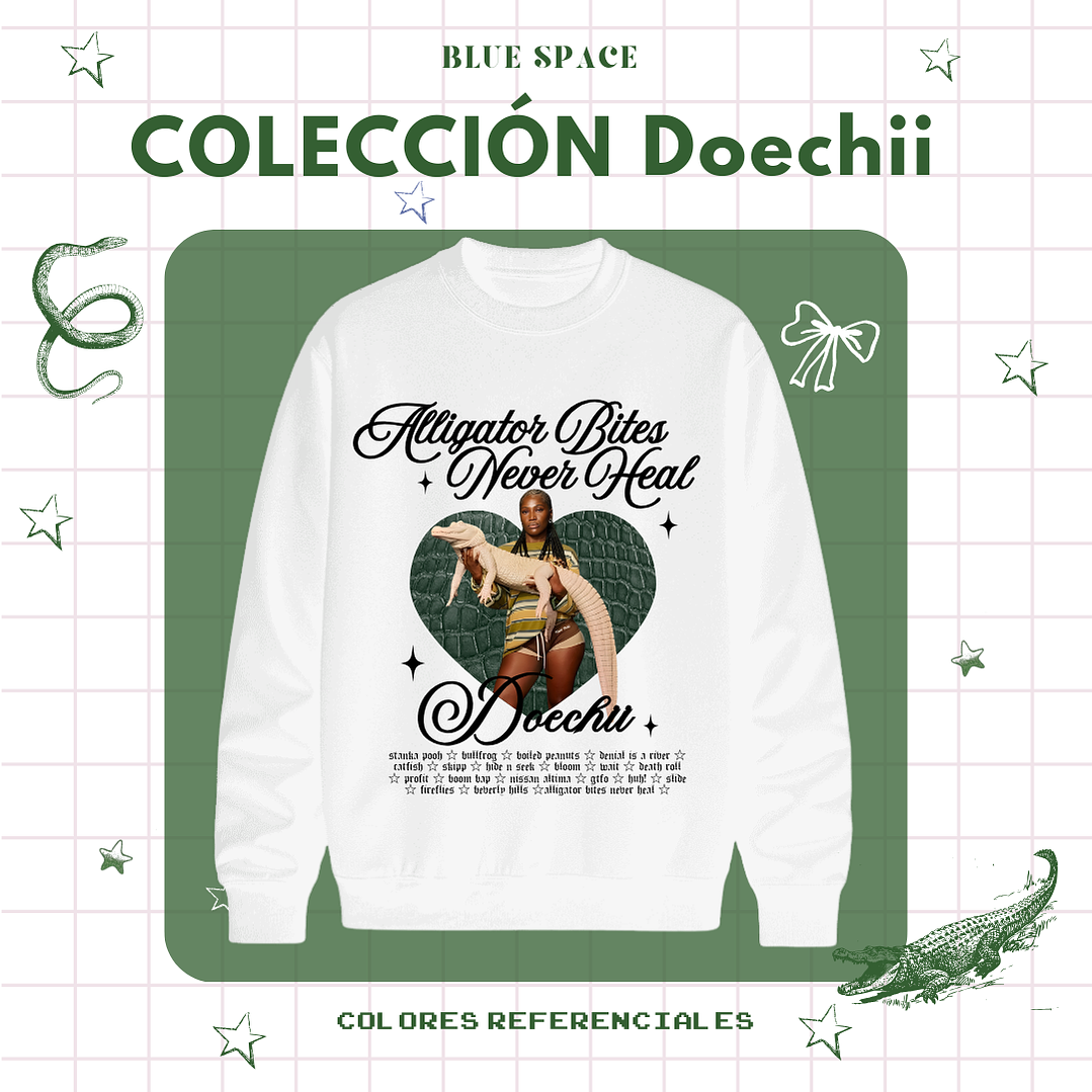 Polera DOECHII - ALLIGATOR BITES NEVER HEAL 14