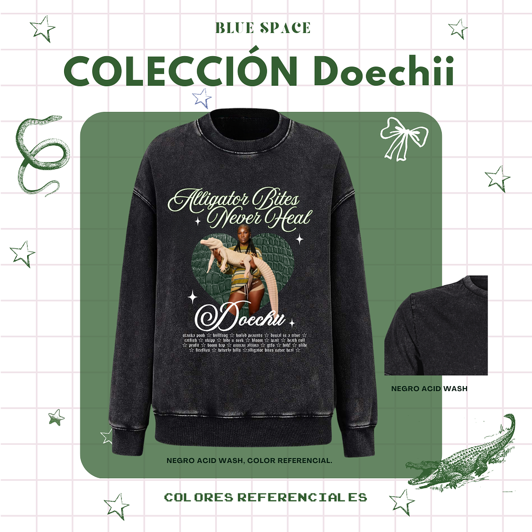 Polera DOECHII - ALLIGATOR BITES NEVER HEAL 12