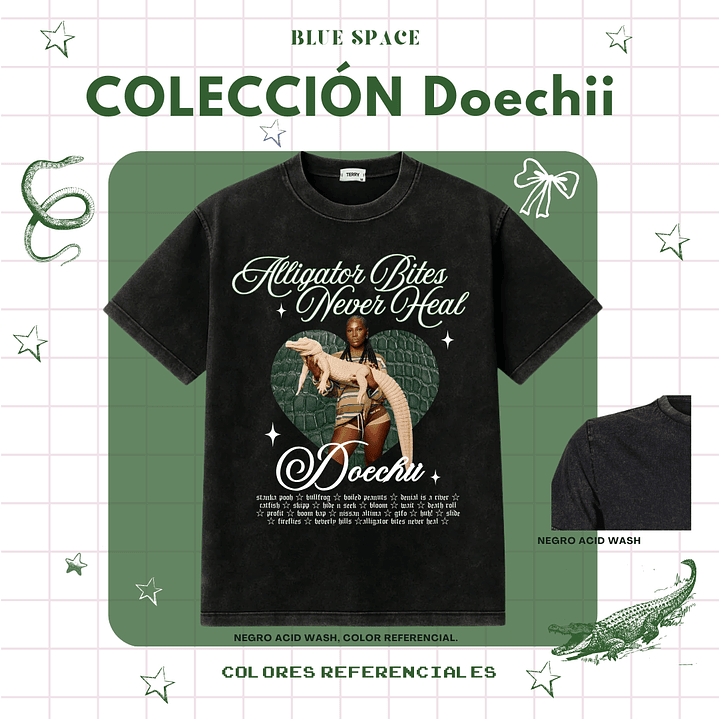 Polera DOECHII - ALLIGATOR BITES NEVER HEAL 6
