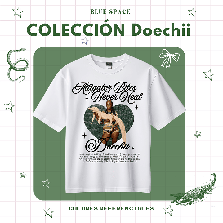 Polera DOECHII - ALLIGATOR BITES NEVER HEAL 1
