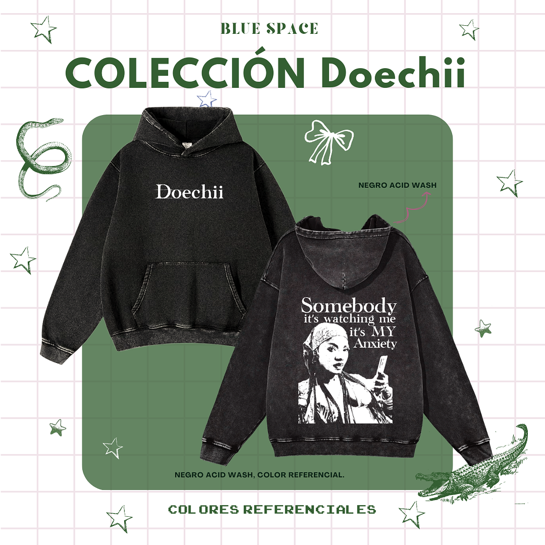 Polera DOECHII - ANXIETY 8