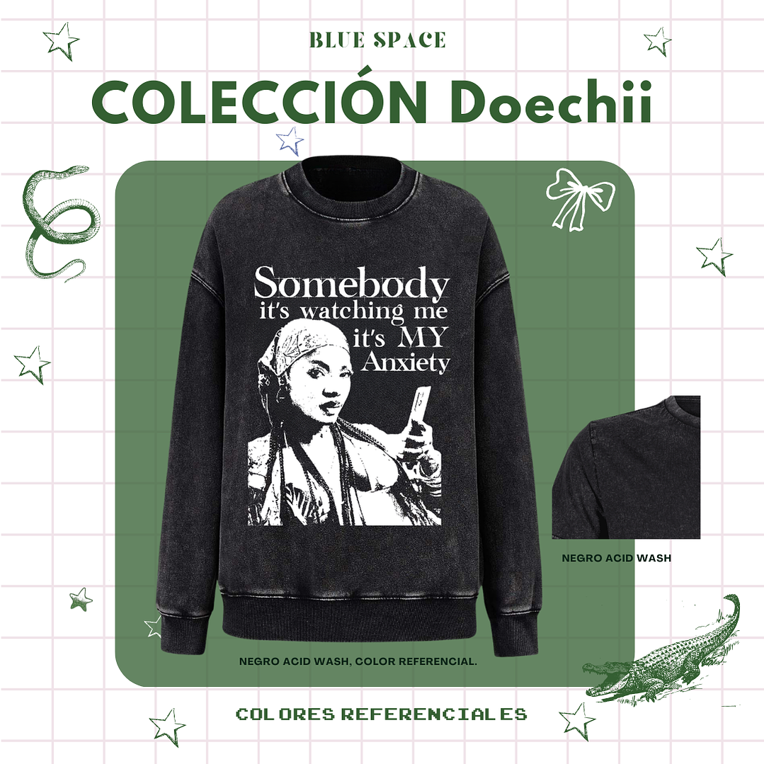 Polera DOECHII - ANXIETY 9