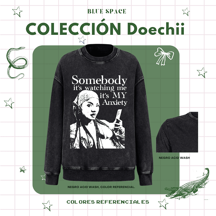 Polera DOECHII - ANXIETY 9