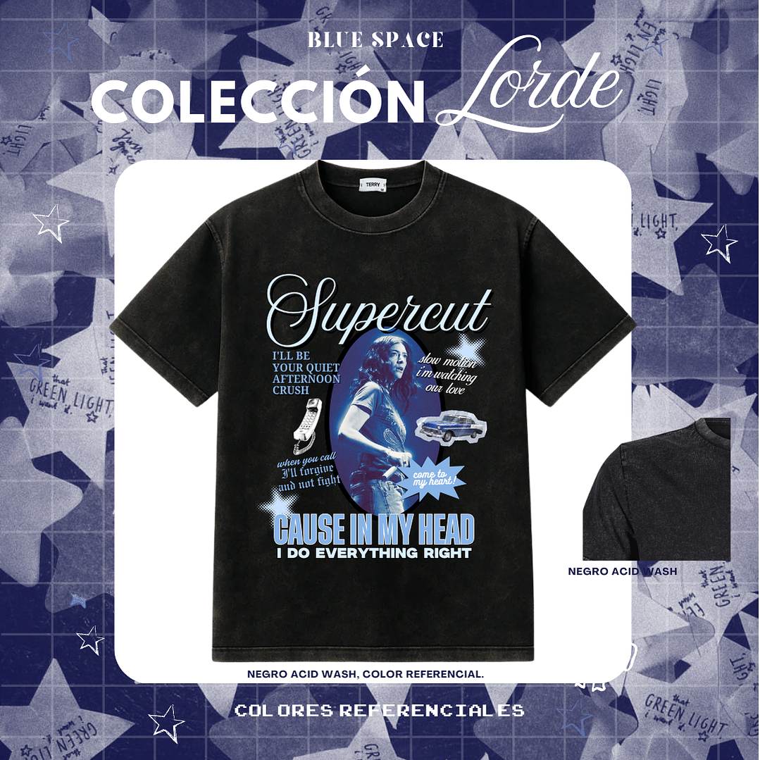 Polera LORDE - SUPERCUT 4