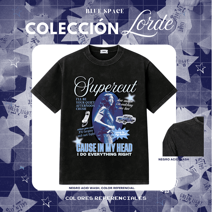 Polera LORDE - SUPERCUT 4