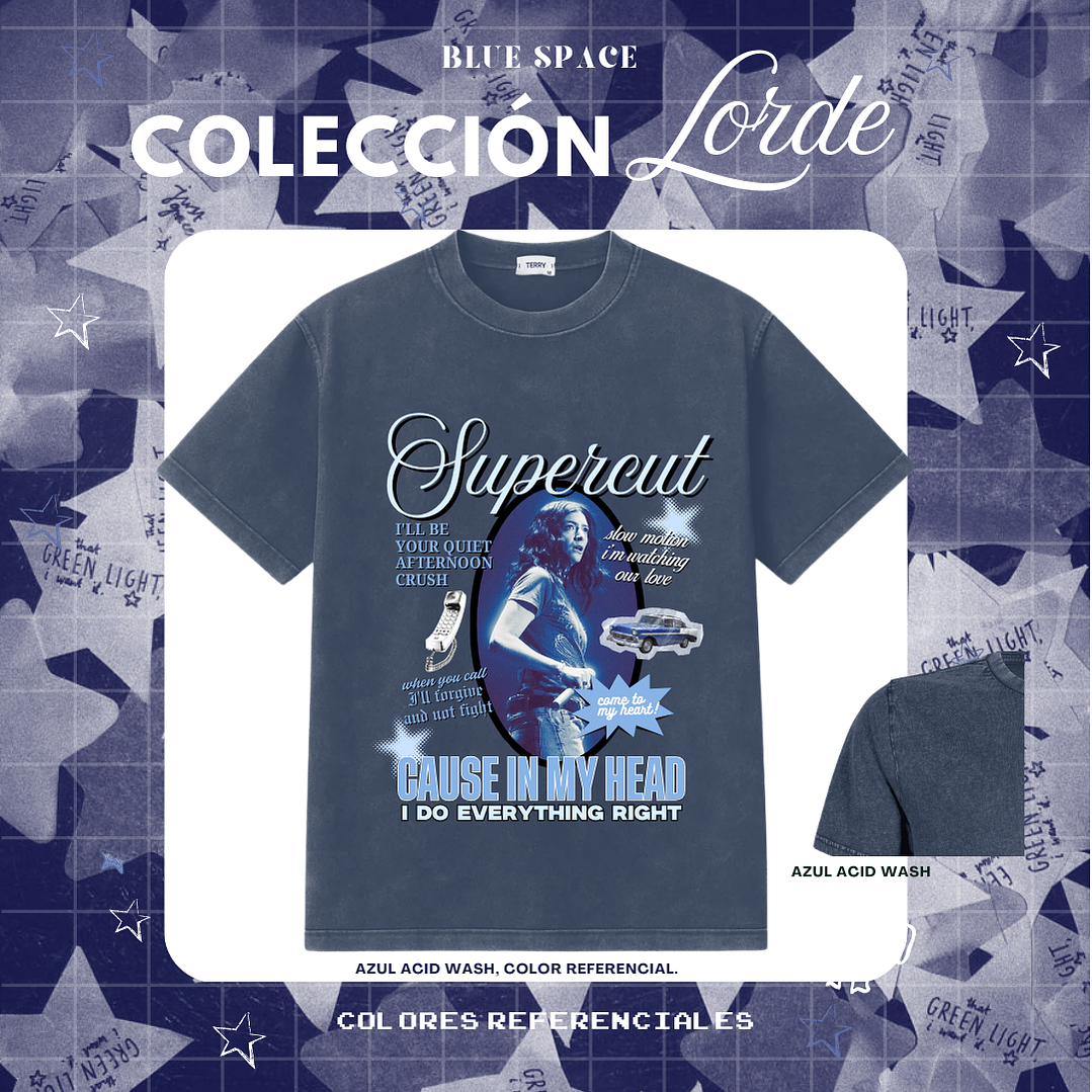 Polera LORDE - SUPERCUT 1