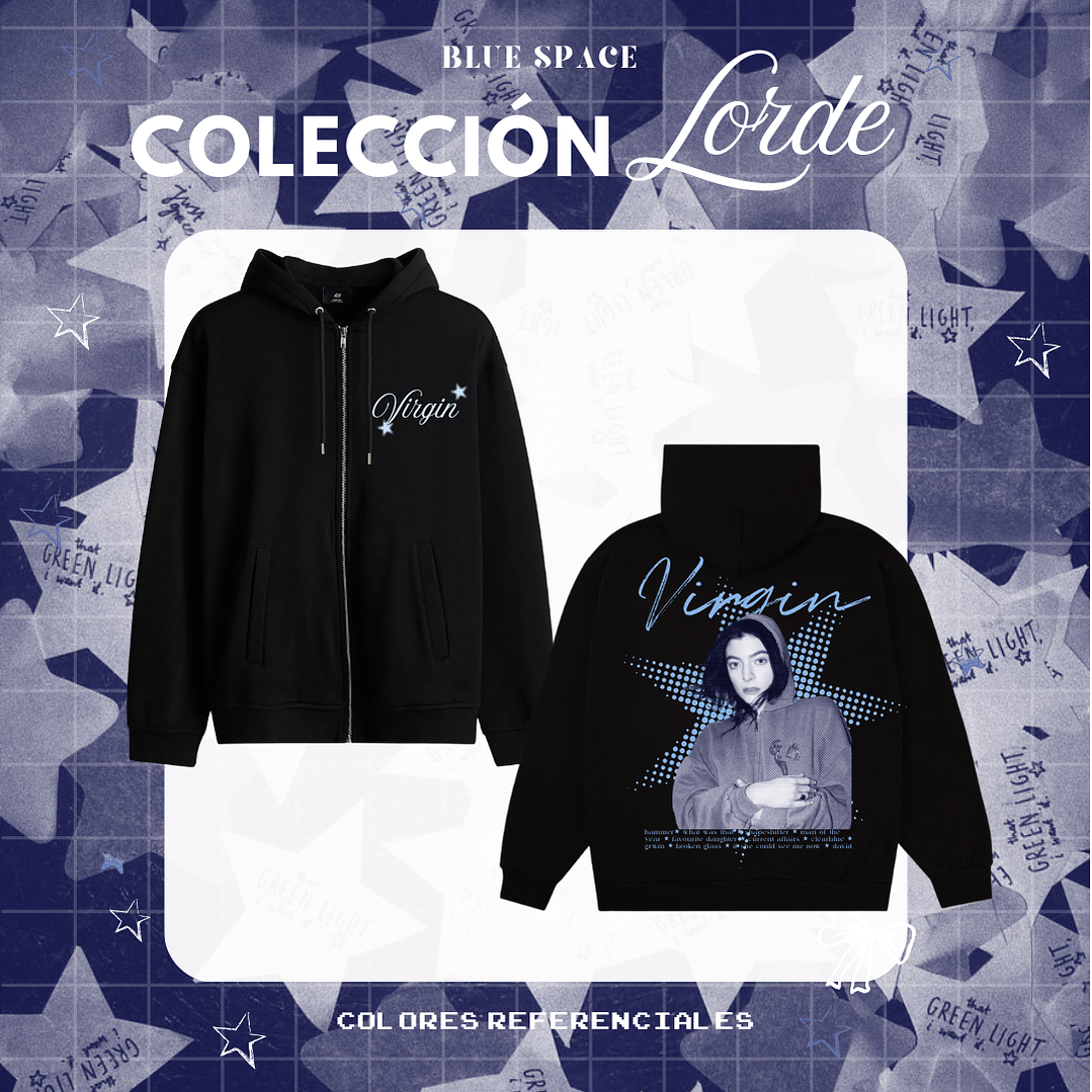 Polera LORDE - VIRGIN (STARS) 10