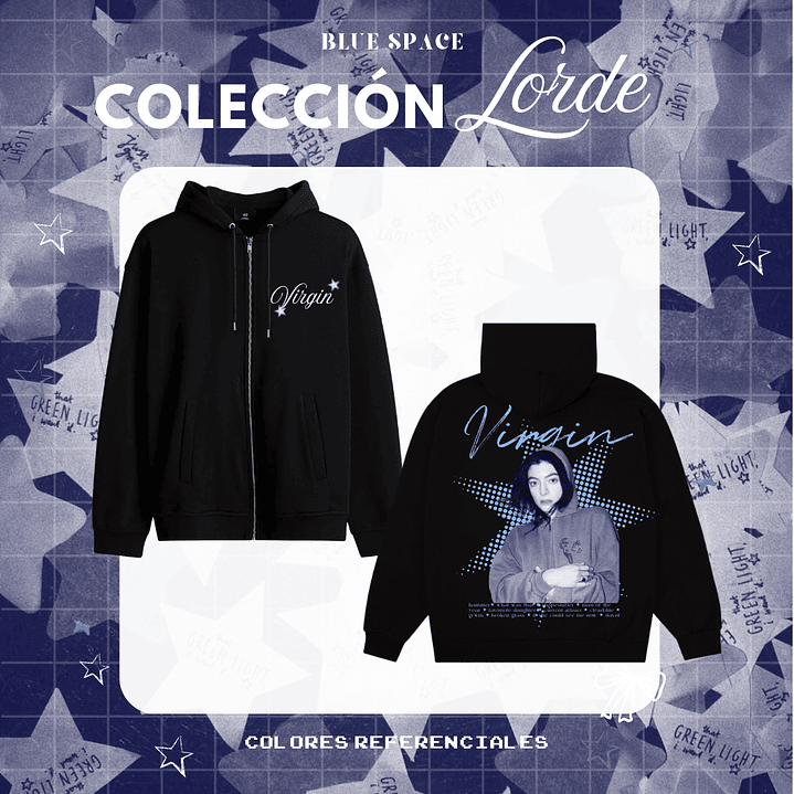 Polera LORDE - VIRGIN (STARS) 10