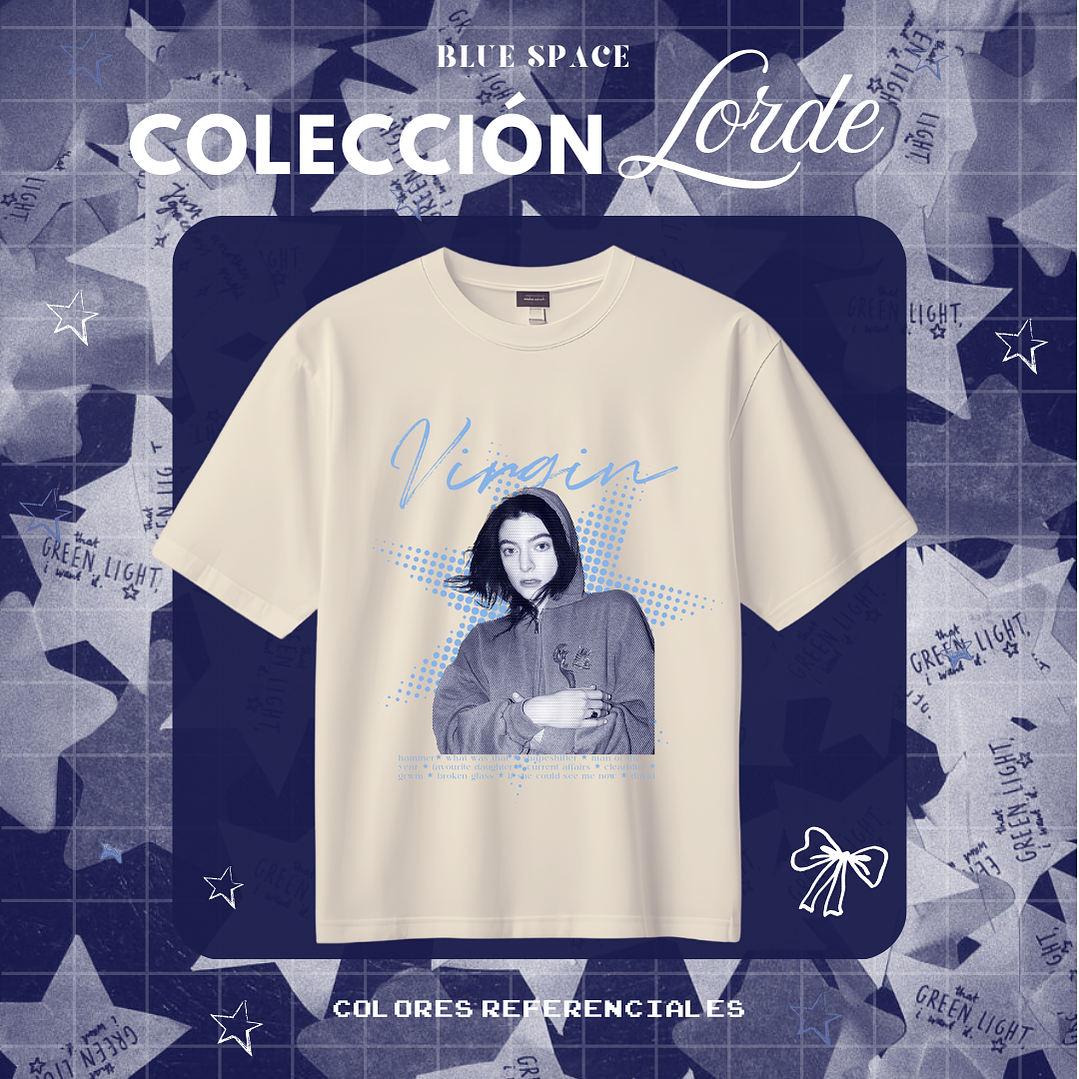 Polera LORDE - VIRGIN (STARS) 6