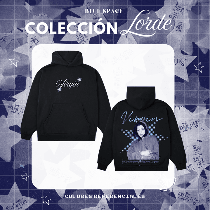 Polera LORDE - VIRGIN (STARS) 9