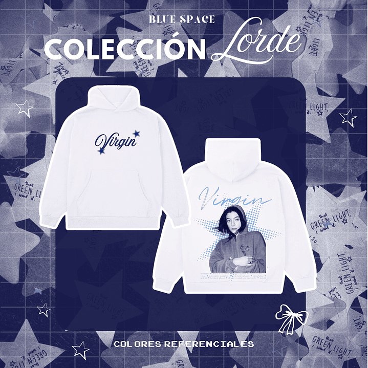 Polera LORDE - VIRGIN (STARS) 14