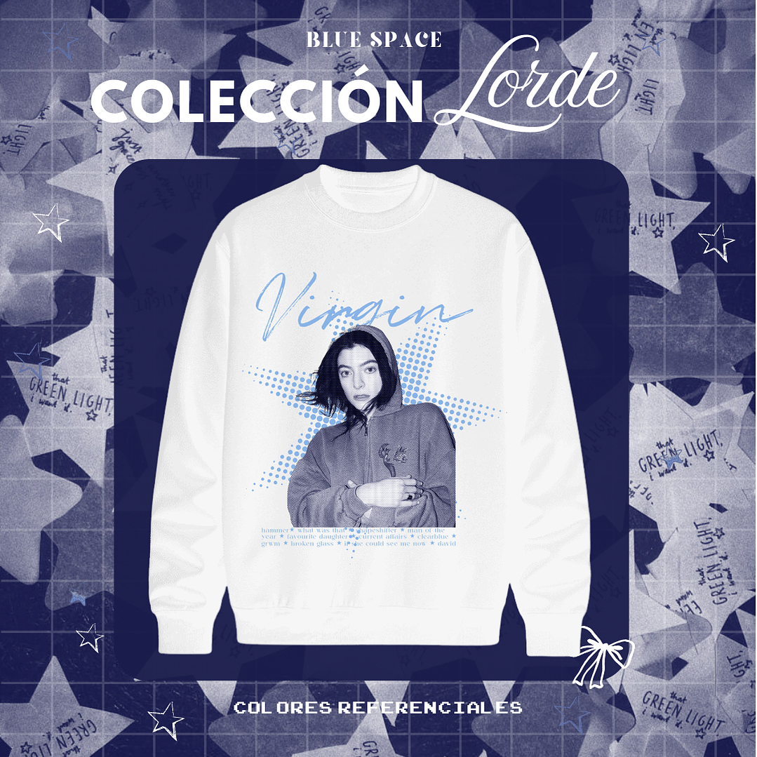 Polera LORDE - VIRGIN (STARS) 15