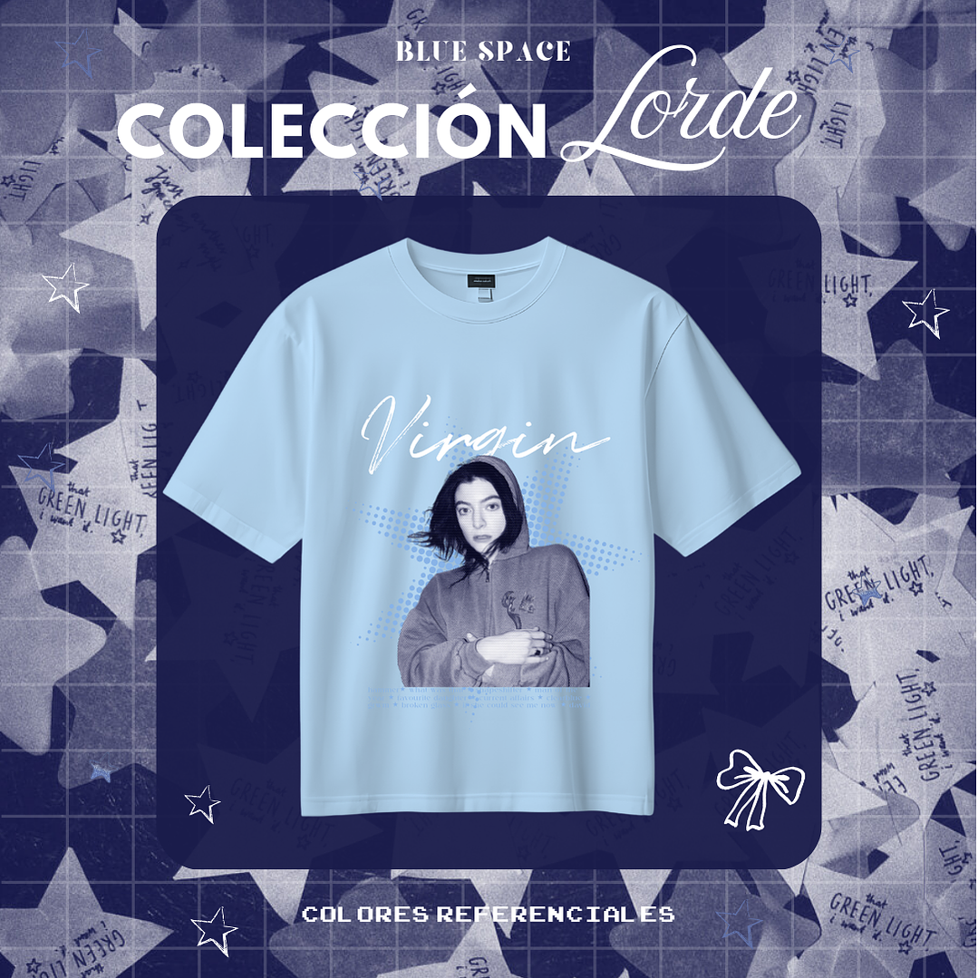 Polera LORDE - VIRGIN (STARS) 5