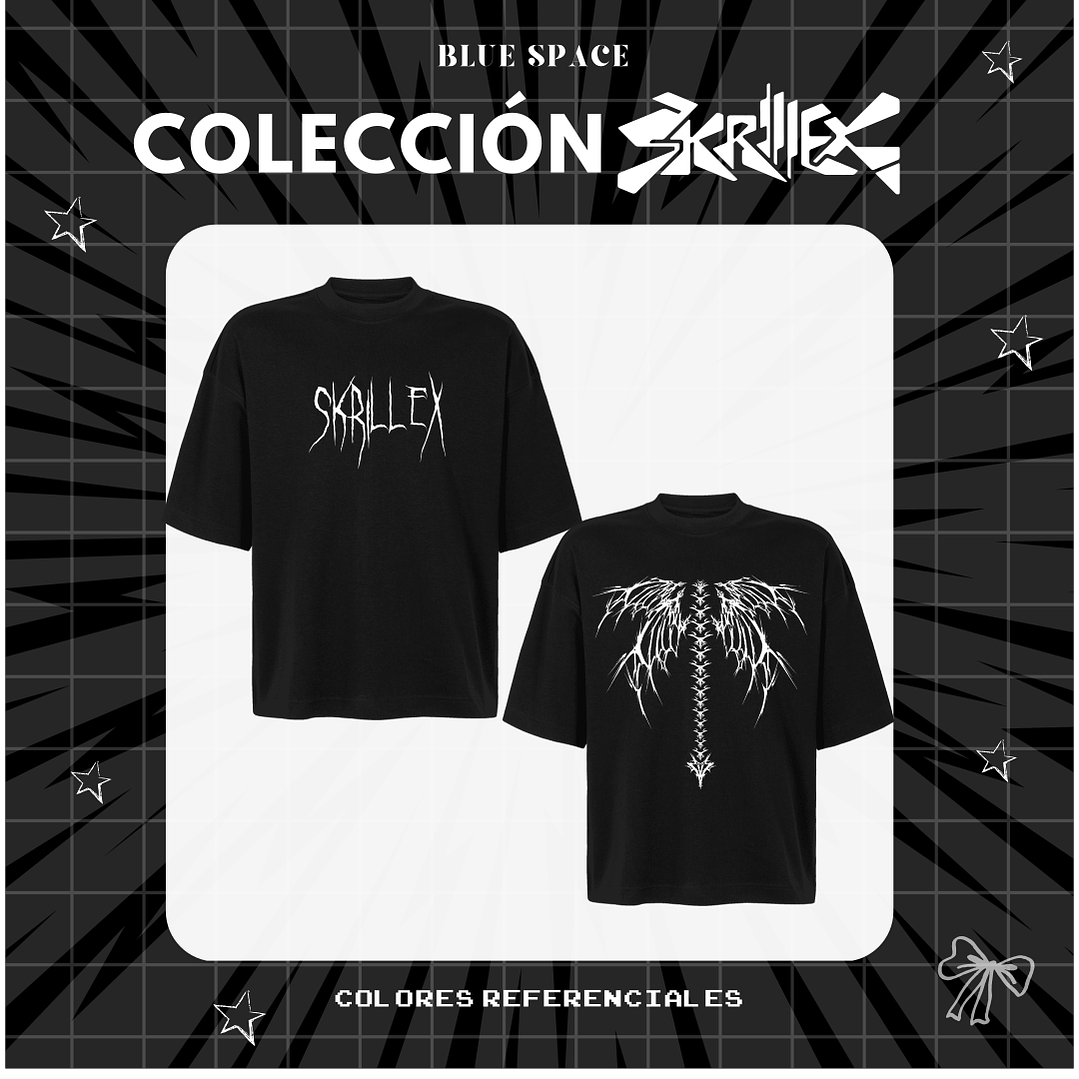 Polera SKRILLEX - BONES (LOLLA 26') 3