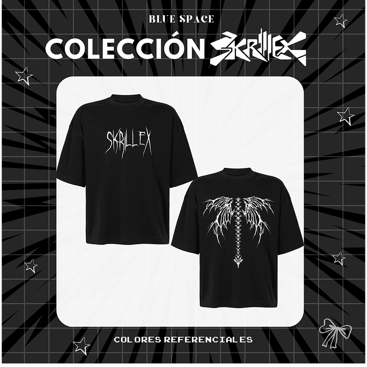 Polera SKRILLEX - BONES (LOLLA 26') 3