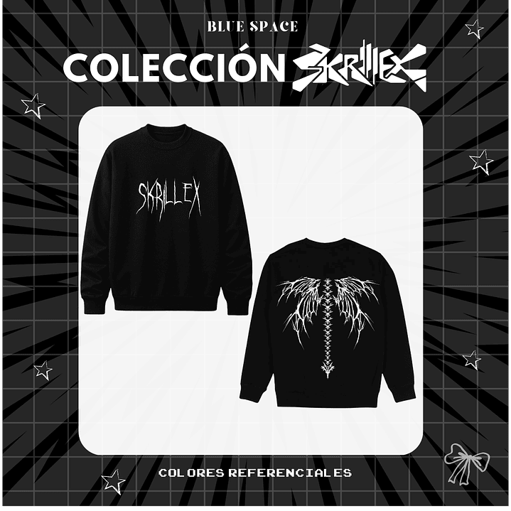 Polera SKRILLEX - BONES (LOLLA 26') 4