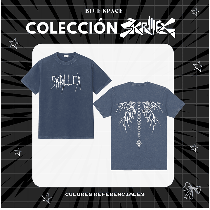 Polera SKRILLEX - BONES (LOLLA 26') 5