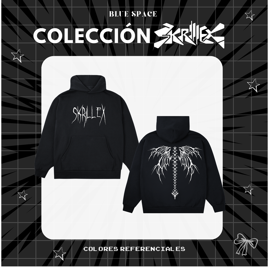 Polera SKRILLEX - BONES (LOLLA 26') 6