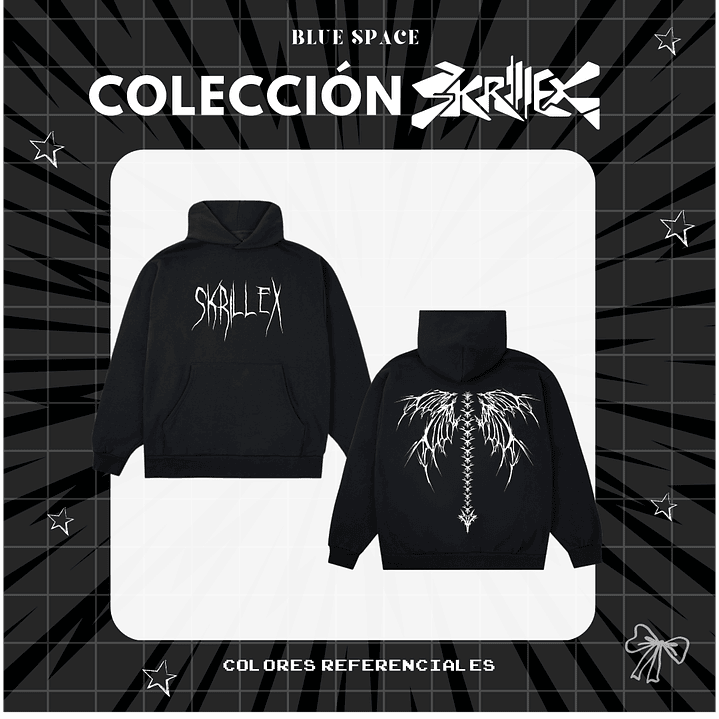 Polera SKRILLEX - BONES (LOLLA 26') 6