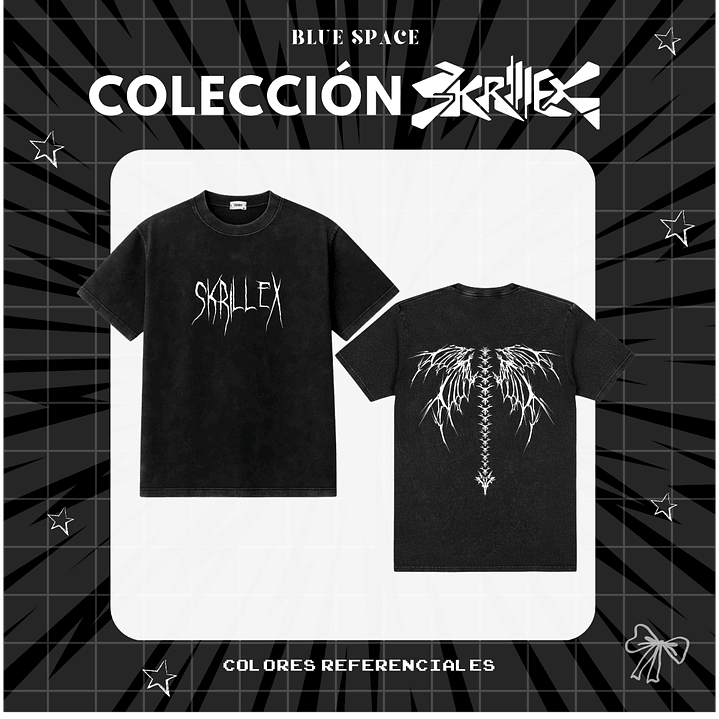 Polera SKRILLEX - BONES (LOLLA 26') 2