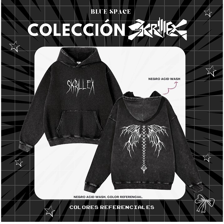 Polera SKRILLEX - BONES (LOLLA 26') 8