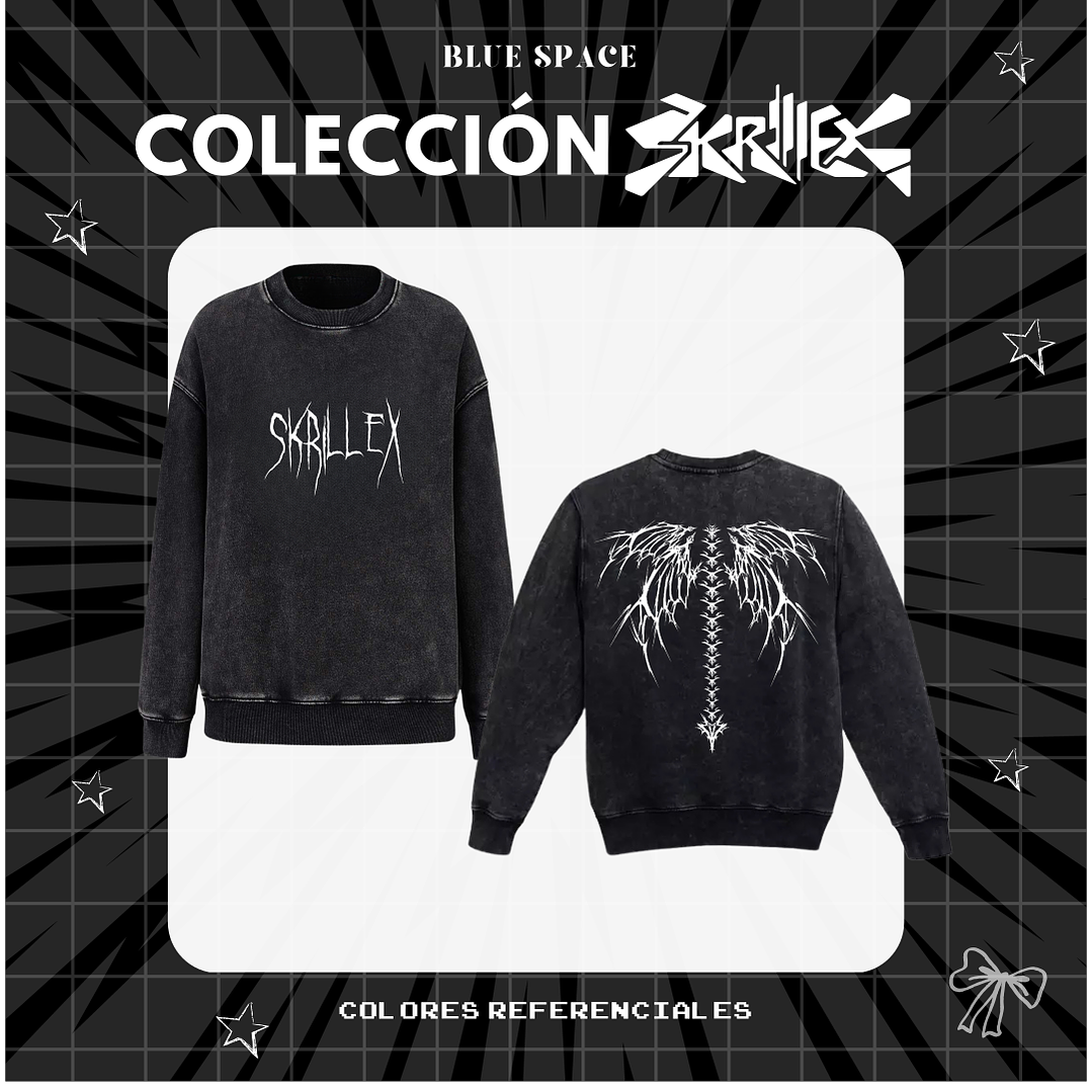 Polera SKRILLEX - BONES (LOLLA 26') 9