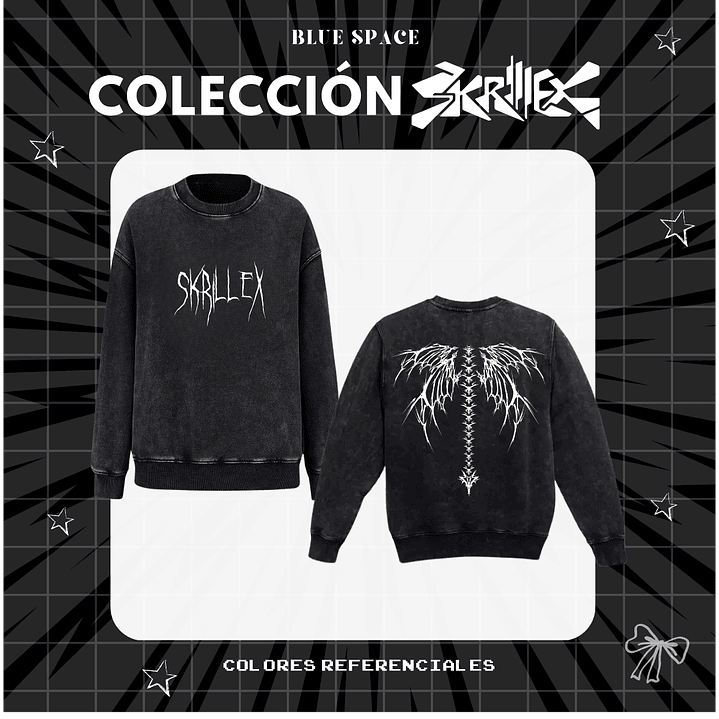 Polera SKRILLEX - BONES (LOLLA 26') 9