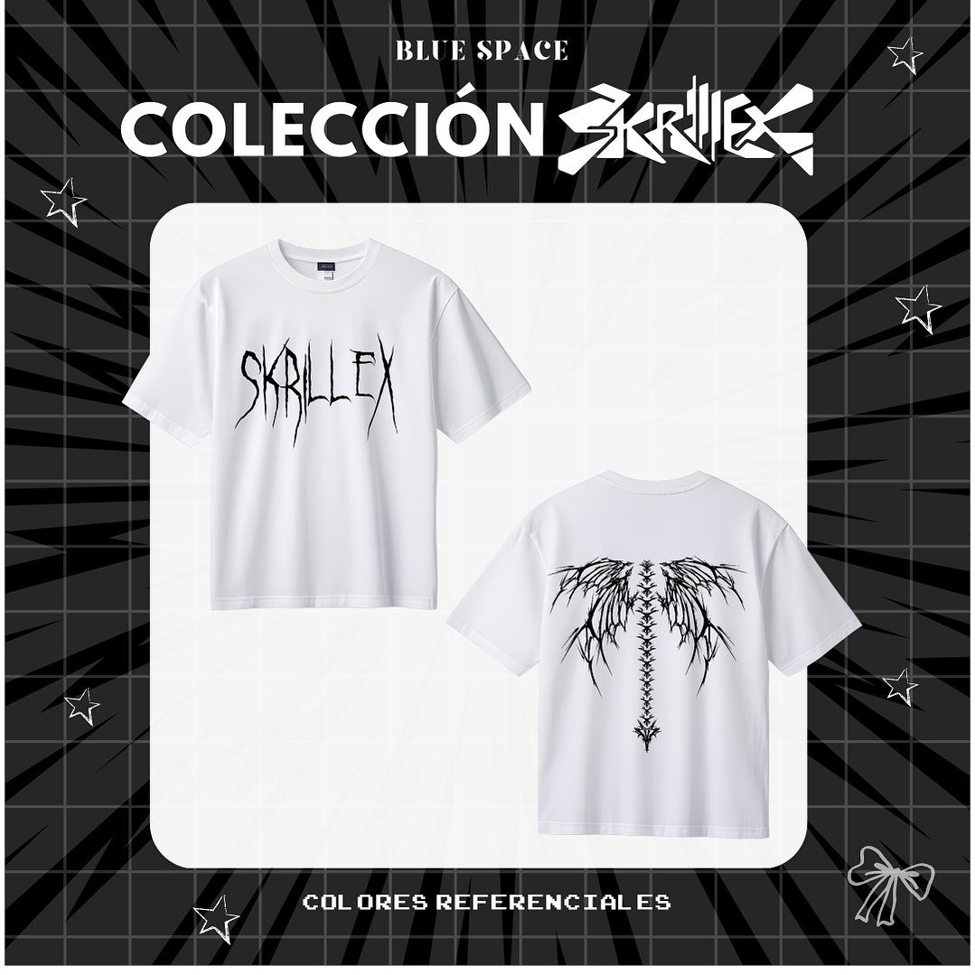 Polera SKRILLEX - BONES (LOLLA 26') 10