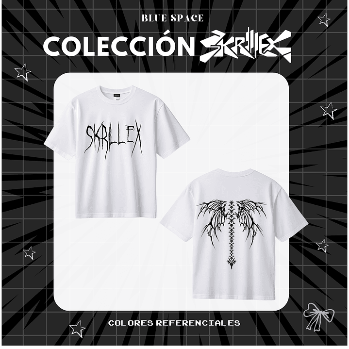 Polera SKRILLEX - BONES (LOLLA 26') 10