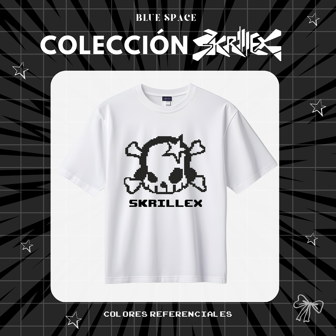 Polera SKRILLEX - CALAVERA (LOLLA 26') 3